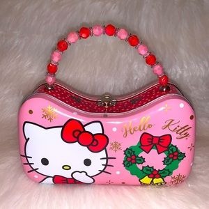 New Hello Kitty Christmas tin box